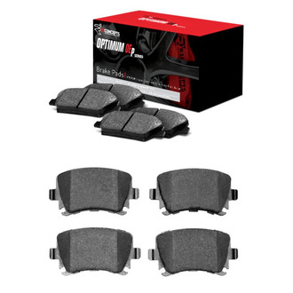 R1 Concepts® - Optimum OEp Front and Rear Brake Pad Set