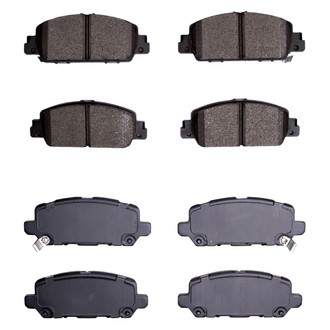 R1 Concepts® - Optimum OEp Front and Rear Brake Pad Set
