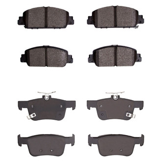 R1 Concepts® - Optimum OEp Front and Rear Brake Pad Set