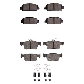 R1 Concepts® - Optimum OEp Front and Rear Brake Pad Set