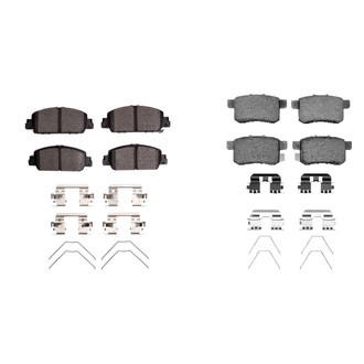 R1 Concepts® - Optimum OEp Front and Rear Brake Pad Set