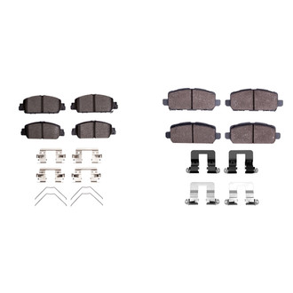 R1 Concepts® - Optimum OEp Front and Rear Brake Pad Set