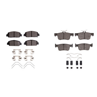 R1 Concepts® - Optimum OEp Front and Rear Brake Pad Set