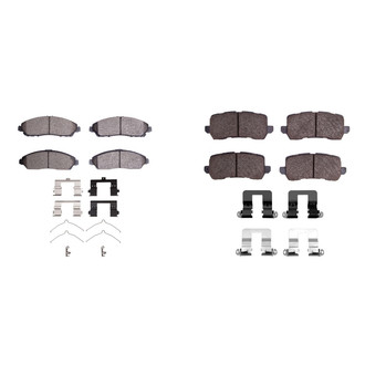 R1 Concepts® - Optimum OEp Front and Rear Brake Pad Set