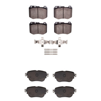 R1 Concepts® - Optimum OEp Front and Rear Brake Pad Set