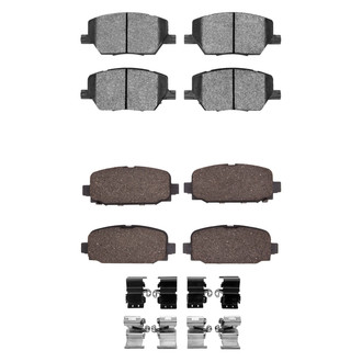 R1 Concepts® - Optimum OEp Front and Rear Brake Pad Set