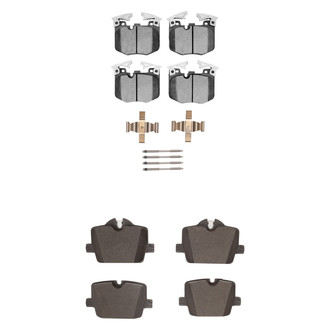 R1 Concepts® - Optimum OEp Front and Rear Brake Pad Set