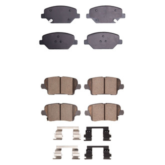 R1 Concepts® - Optimum OEp Front and Rear Brake Pad Set