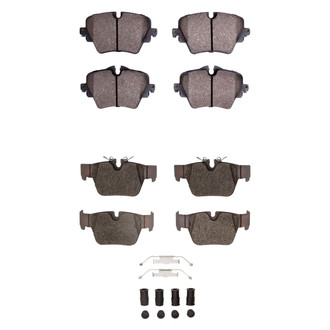 R1 Concepts® - Optimum OEp Front and Rear Brake Pad Set