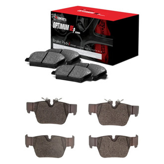 R1 Concepts® - Optimum OEp Front and Rear Brake Pad Set