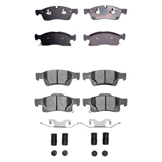 R1 Concepts® - Optimum OEp Front and Rear Brake Pad Set