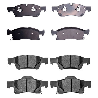 R1 Concepts® - Optimum OEp Front and Rear Brake Pad Set