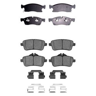 R1 Concepts® - Optimum OEp Front and Rear Brake Pad Set