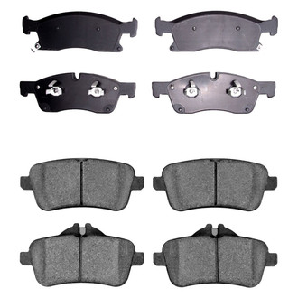 R1 Concepts® - Optimum OEp Front and Rear Brake Pad Set