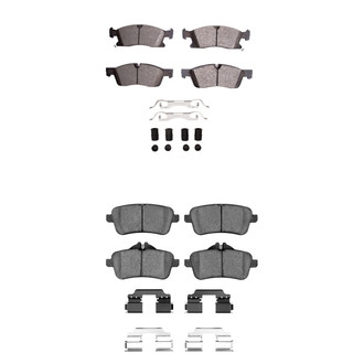 R1 Concepts® - Optimum OEp Front and Rear Brake Pad Set