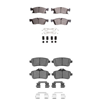 R1 Concepts® - Optimum OEp Front and Rear Brake Pad Set