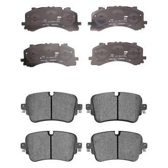 R1 Concepts® - Optimum OEp Front and Rear Brake Pad Set