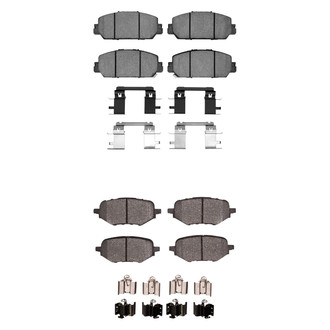 R1 Concepts® - Optimum OEp Front and Rear Brake Pad Set