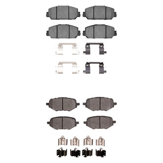 R1 Concepts® - Optimum OEp Front and Rear Brake Pad Set