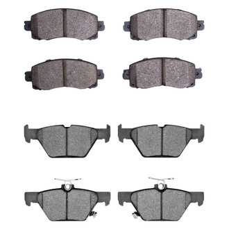 R1 Concepts® - Optimum OEp Front and Rear Brake Pad Set