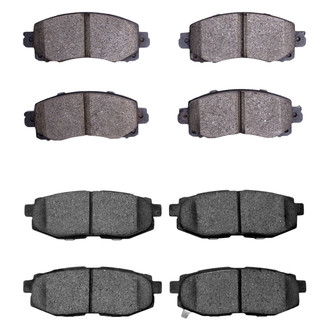 R1 Concepts® - Optimum OEp Front and Rear Brake Pad Set
