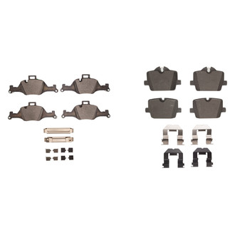 R1 Concepts® - Optimum OEp Front and Rear Brake Pad Set