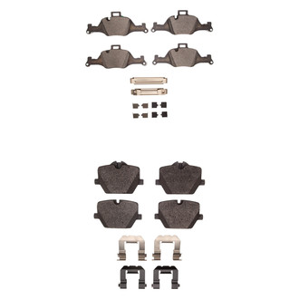 R1 Concepts® - Optimum OEp Front and Rear Brake Pad Set