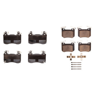 R1 Concepts® - Optimum OEp Front and Rear Brake Pad Set