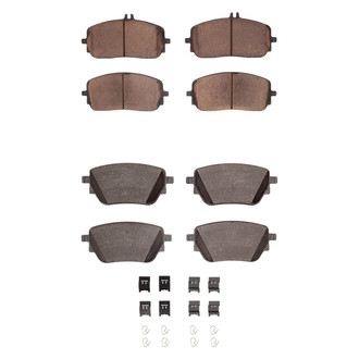 R1 Concepts® - Optimum OEp Front and Rear Brake Pad Set