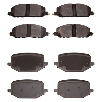 R1 Concepts® - Optimum OEp Front and Rear Brake Pad Set