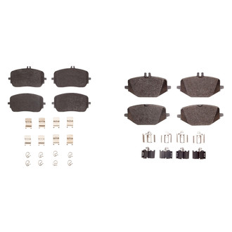 R1 Concepts® - Optimum OEp Front and Rear Brake Pad Set