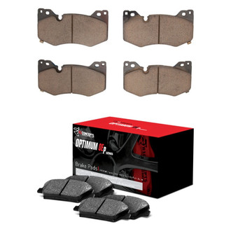 R1 Concepts® - Optimum OEp Front and Rear Brake Pad Set