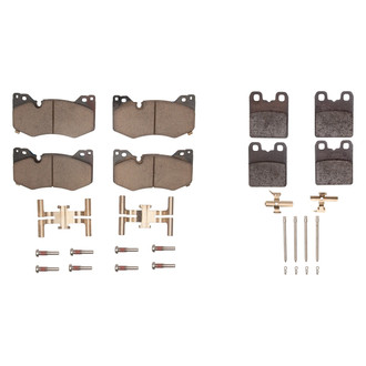 R1 Concepts® - Optimum OEp Front and Rear Brake Pad Set