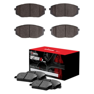 R1 Concepts® - Optimum OEp Front and Rear Brake Pad Set