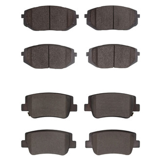 R1 Concepts® - Optimum OEp Front and Rear Brake Pad Set