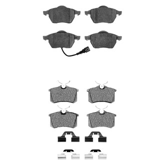 R1 Concepts® - Optimum OEp Front and Rear Brake Pad Set
