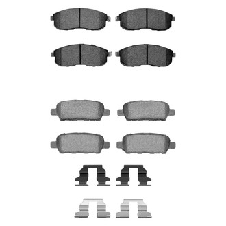 R1 Concepts® - Optimum OEp Front and Rear Brake Pad Set