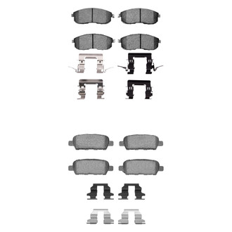 R1 Concepts® - Optimum OEp Front and Rear Brake Pad Set