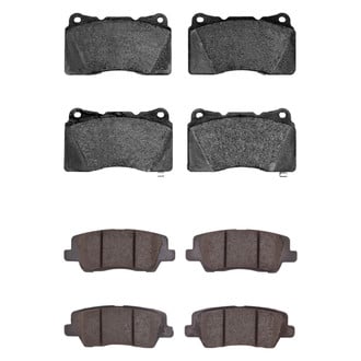 R1 Concepts® - Optimum OEp Front and Rear Brake Pad Set