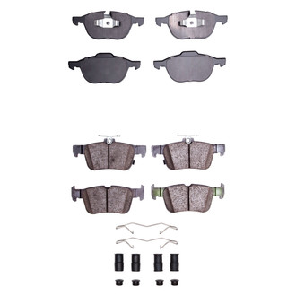 R1 Concepts® - Optimum OEp Front and Rear Brake Pad Set