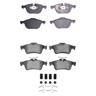 R1 Concepts® - Optimum OEp Front and Rear Brake Pad Set