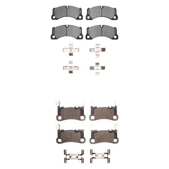 R1 Concepts® - Optimum OEp Front and Rear Brake Pad Set
