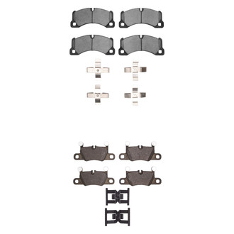 R1 Concepts® - Optimum OEp Front and Rear Brake Pad Set