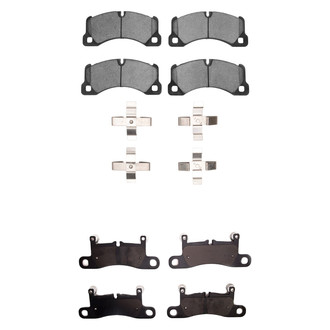 R1 Concepts® - Optimum OEp Front and Rear Brake Pad Set