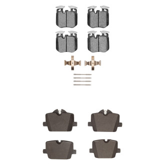 R1 Concepts® - Optimum OEp Front and Rear Brake Pad Set