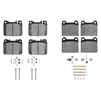 R1 Concepts® - Euro Ceramic Ceramic Front and Rear Brake Pad Set