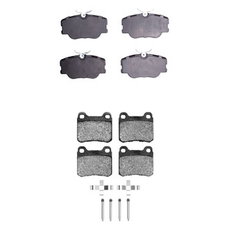 R1 Concepts® - Euro Ceramic Front and Rear Brake Pad Set