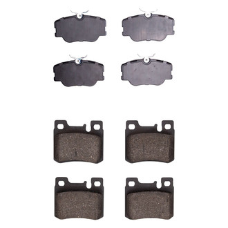 R1 Concepts® - Euro Ceramic Front and Rear Brake Pad Set