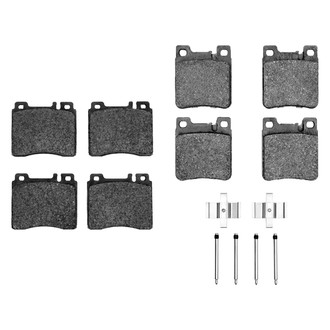 R1 Concepts® - Euro Ceramic Front and Rear Brake Pad Set