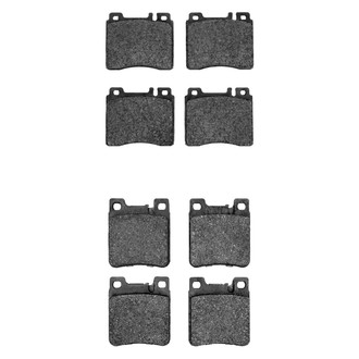 R1 Concepts® - Euro Ceramic Front and Rear Brake Pad Set